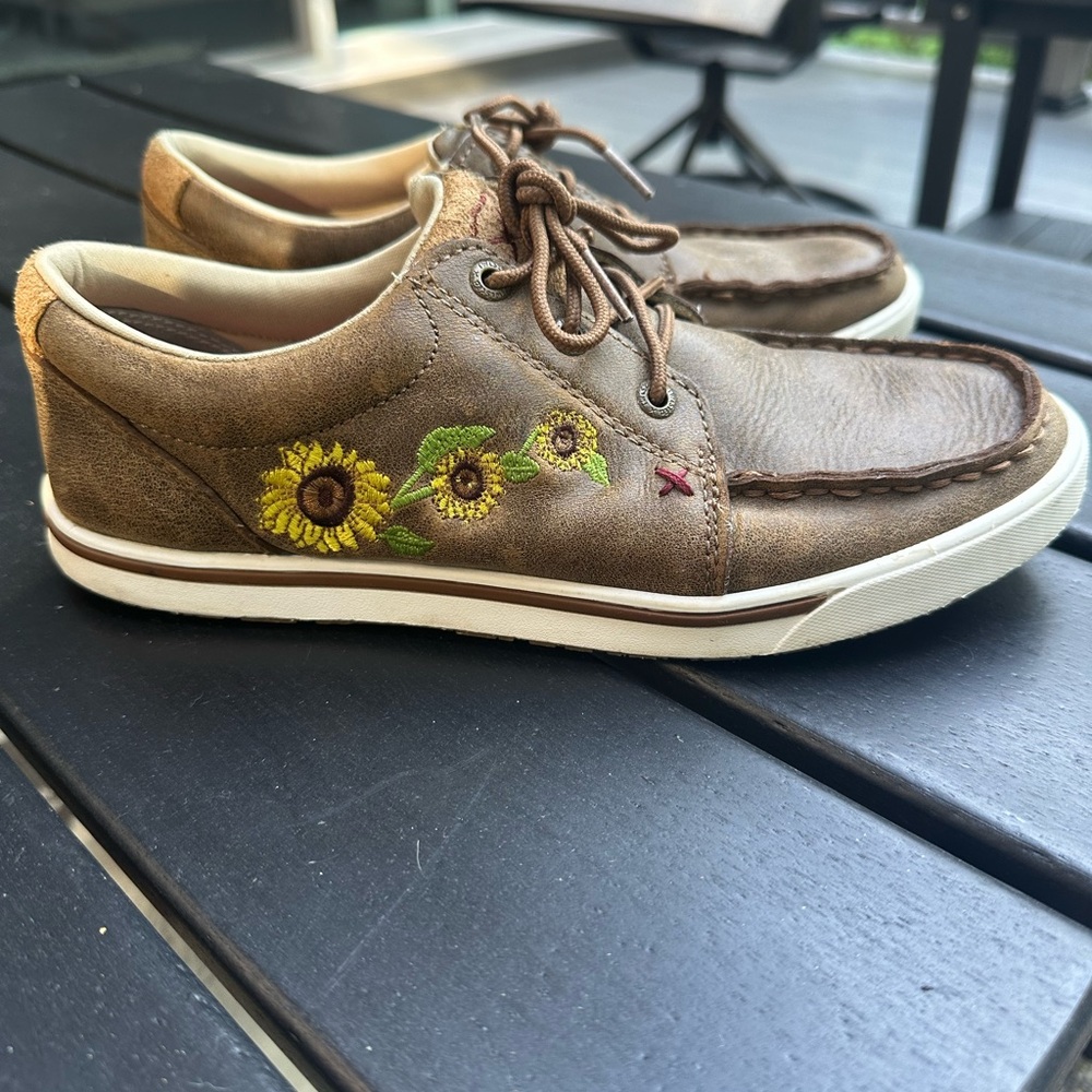 Twisted X Sunflower- Size 8